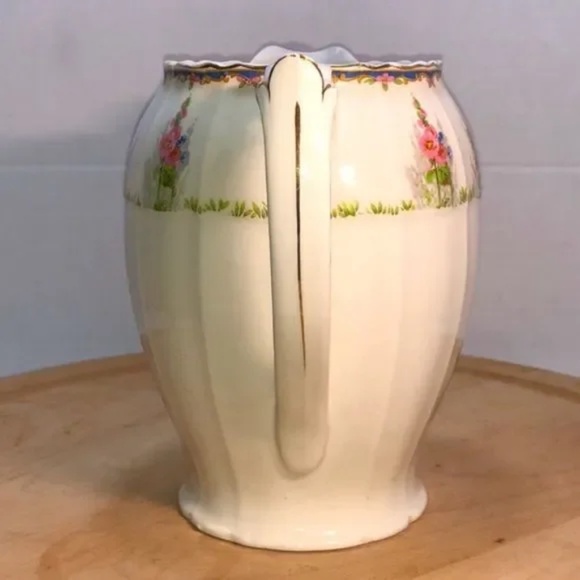 Vintage Alfred Meakin Pitcher 1930's (Tunstall) Ltd in "Floral Spray" Porcelain - Picture 4 of 7